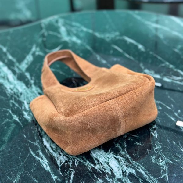 Prada mini suede tote bag 10A quality 1BA349