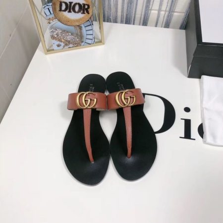 Gucci GG T-Strap Sandal - Image 6