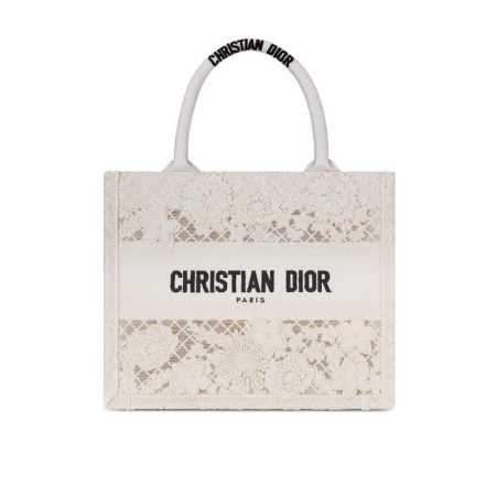 Dior Book Tote D-Lace Macrame Bag