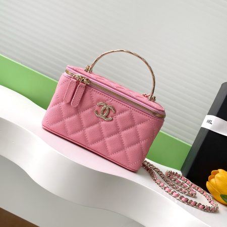 Chanel vanity case chain shoulder bag