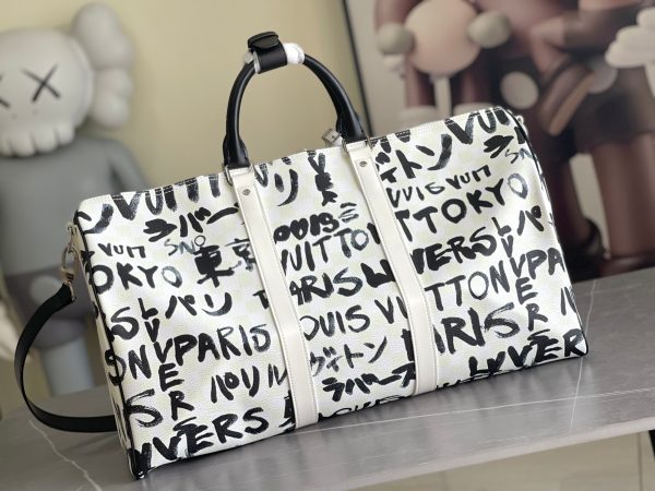 LV Keepall Bandoulière 50 Travel Bag