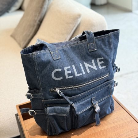 Celine Denim Tote Bag - Image 2