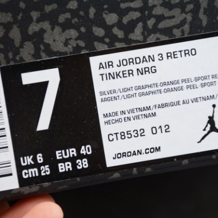 Air Jordan 3 Retro ``Cool Gray CT8532-012 - Image 14