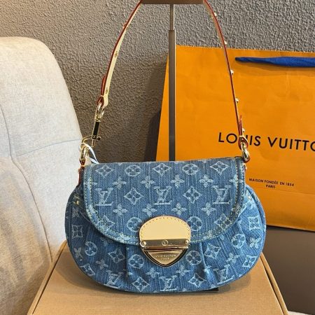 LV Monogram Denim Sunset Bag - Image 1