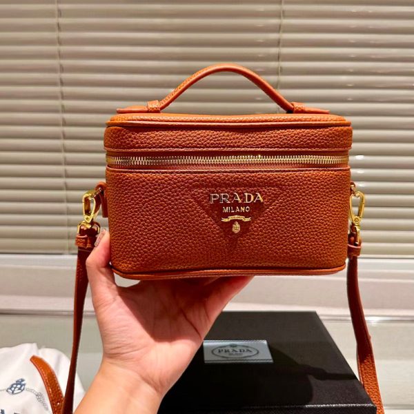 Prada Leather Makeup Bag