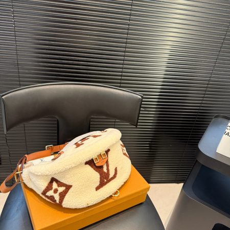 LV Bumbag Monogram Teddy Bear Bag - Image 3
