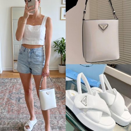 Prada Shoes & Bag Set