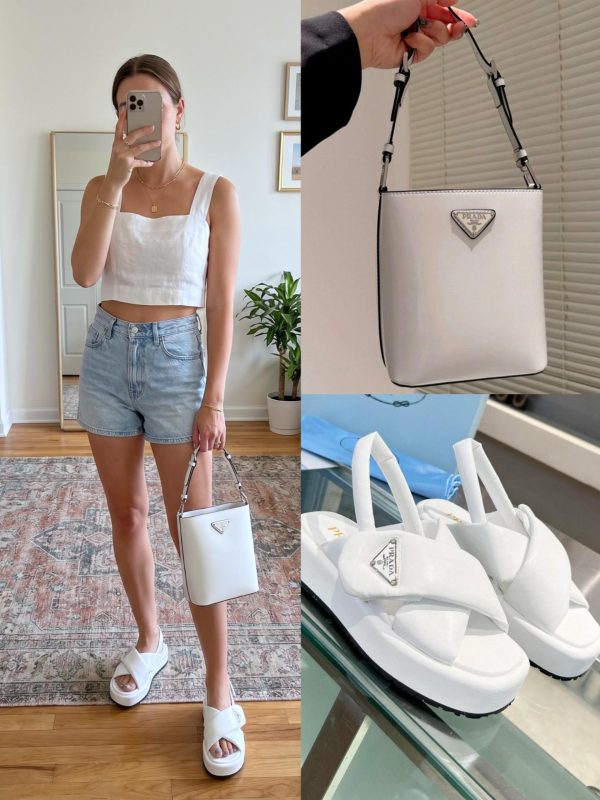 Prada Shoes & Bag Set
