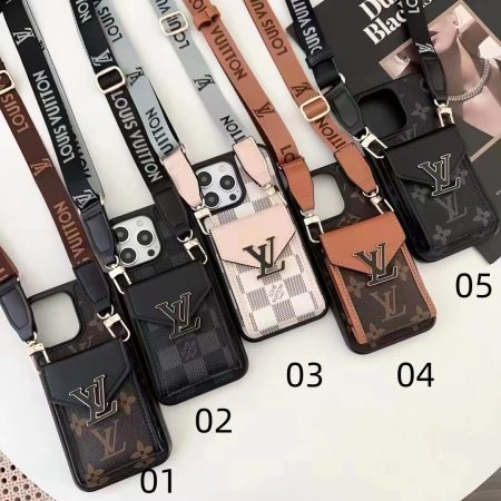 LV iPhone Card Holder Case