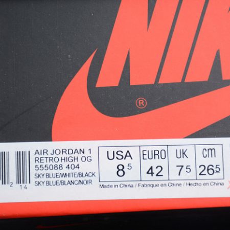 Air Jordan 1 Dark Marina Blue 555088-404 - Image 7