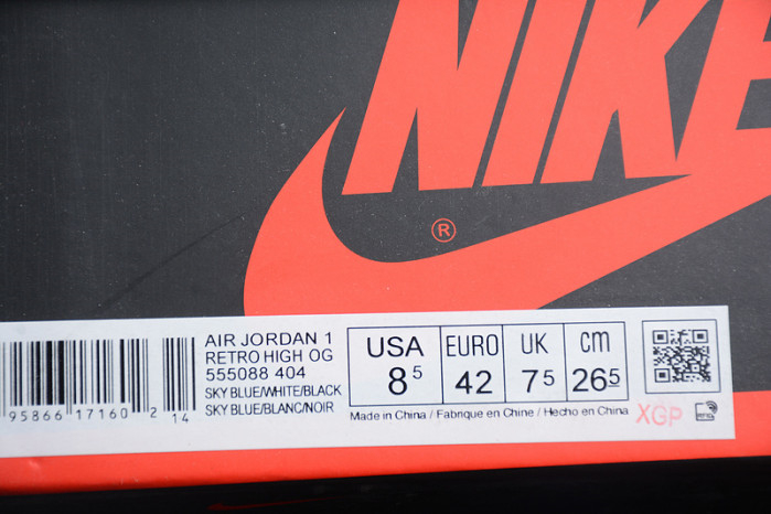 Air Jordan 1 Dark Marina Blue 555088-404 - Image 7