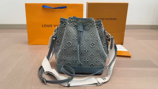 LV Denim Bucket Bag