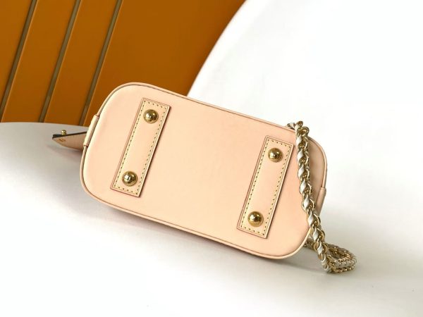 LV Alma BB Mini White