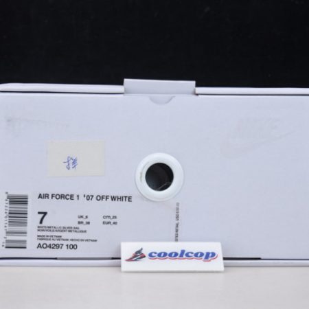 Off-White Nike Air Force 1 Low ComplexCon White AO4297-100 - Image 10