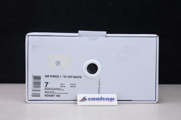 Off-White Nike Air Force 1 Low ComplexCon White AO4297-100