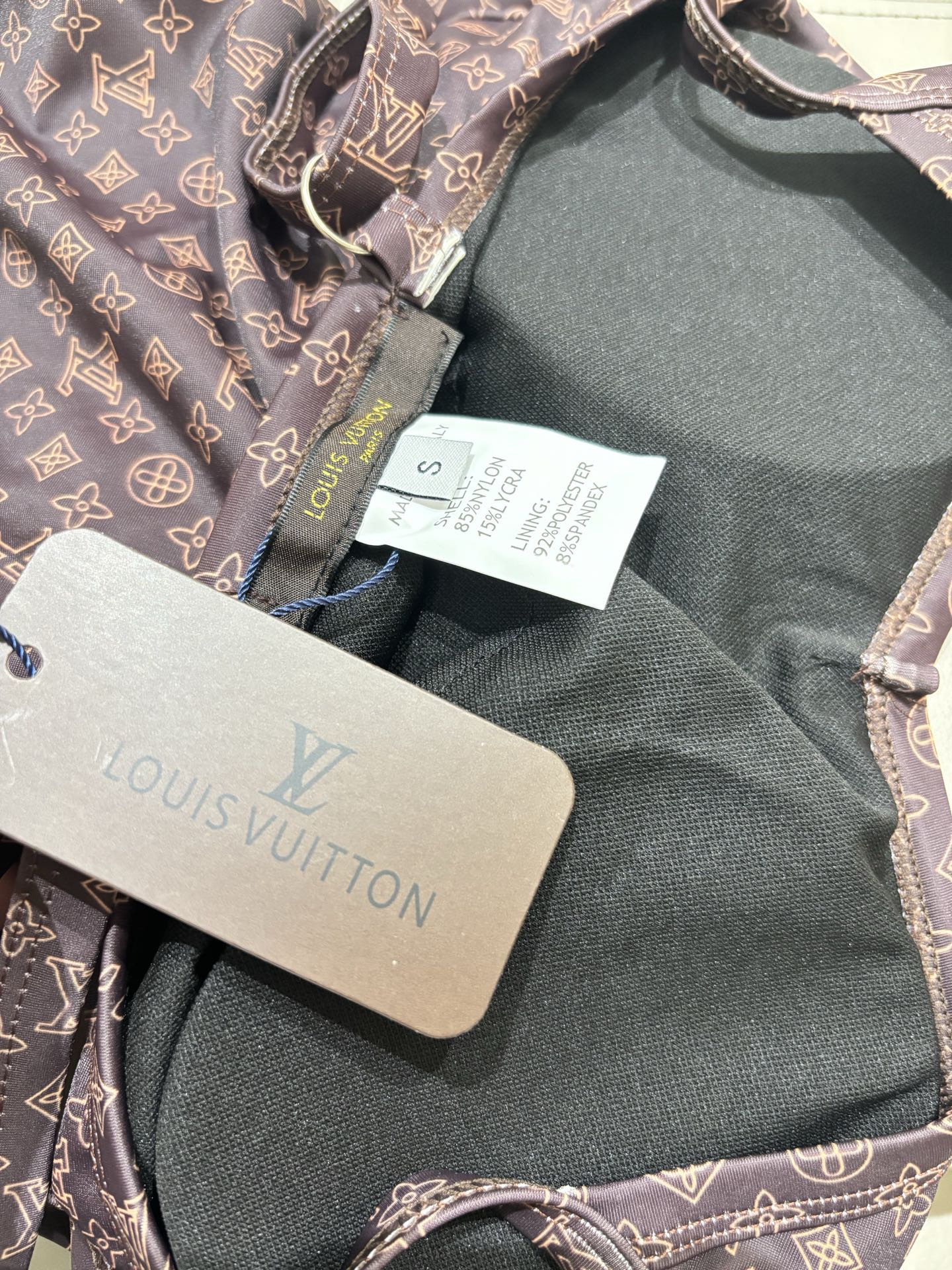 LV One-Piece Swimsuit Swimwear - Image 8