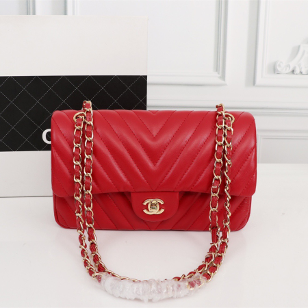 Chanel Clacssic Flap CF Chain Shoulder Strap Bag - Image 5