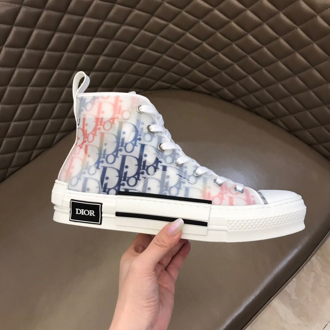 Dior B23 KAWS Newest Canvas Shoes - Image 1