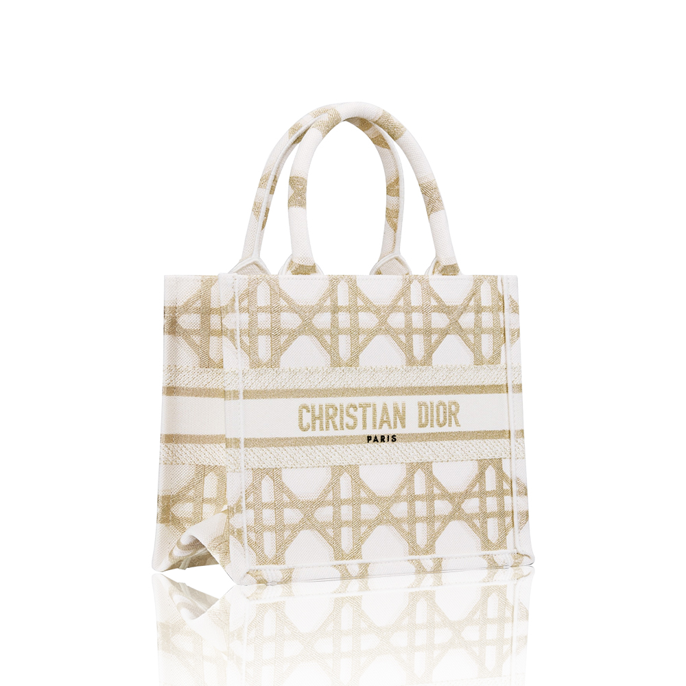 Dior Book Tote D-Lace Macrame Bag - Image 1