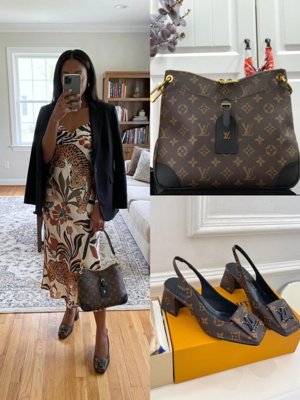 LV Shoes & Bag Set