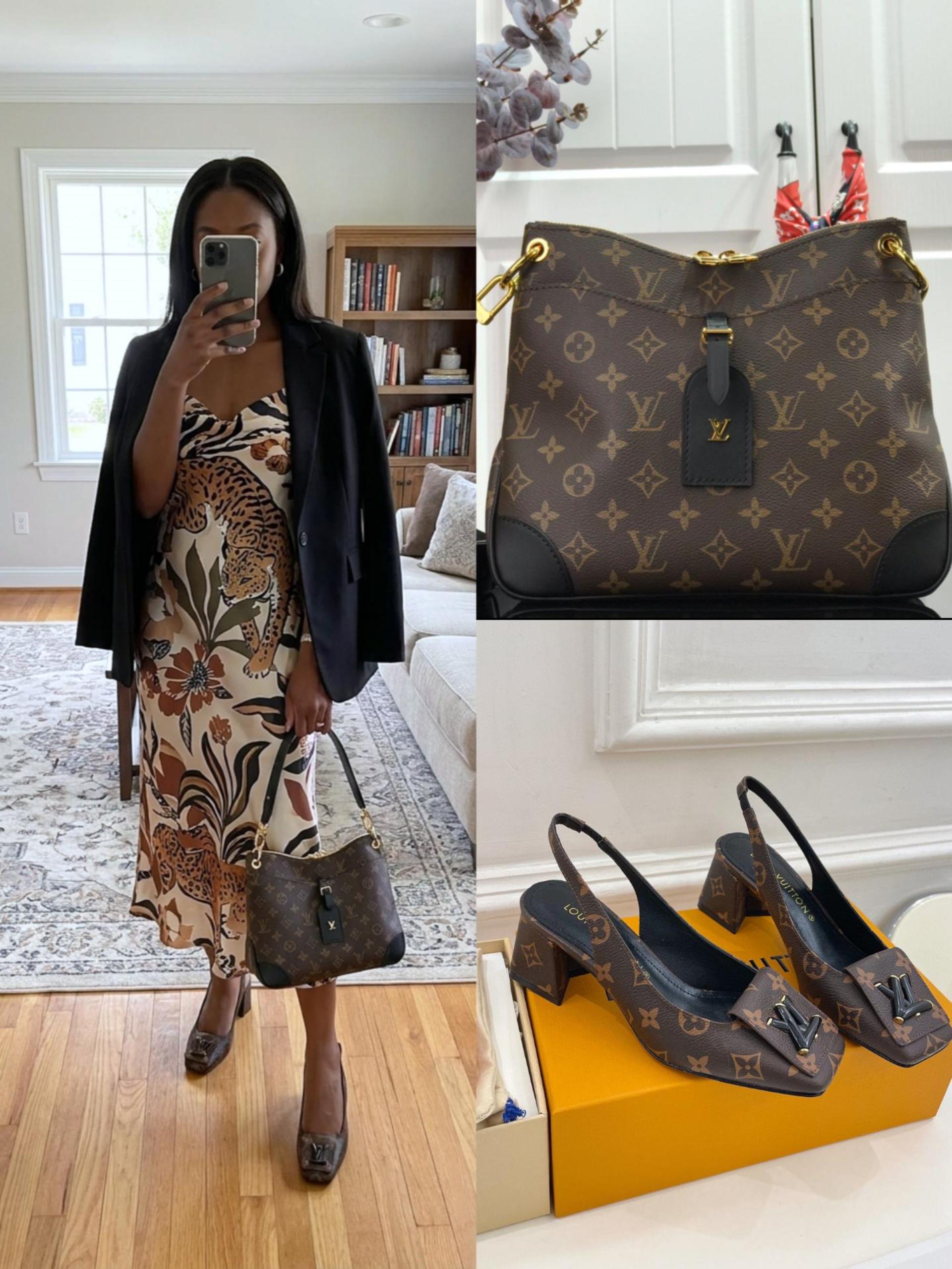 LV Shoes & Bag Set - Image 1