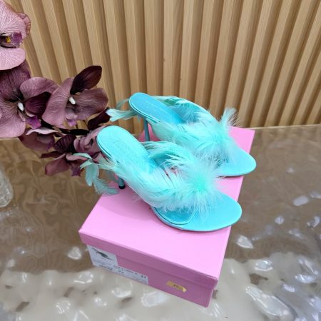 Paris Texas🪶 New Feather-Print Flip-Flops - Image 2