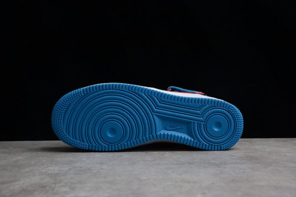 Nike Air Force 1 07 Mid Doraemon White Blue Red Yellow GB1236-160