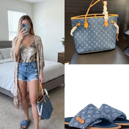 LV Shoes & Bag Set