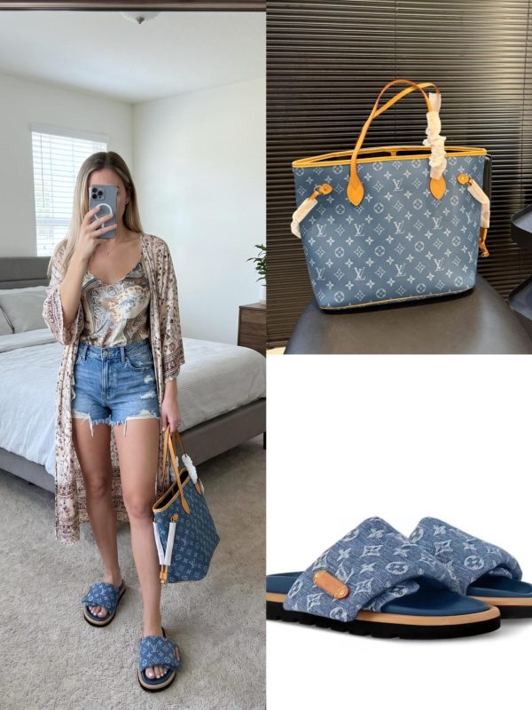 LV Shoes & Bag Set
