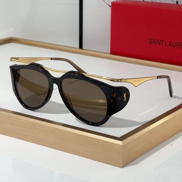 Saint Laurent YSL Eye Protection Light-proof Sunglasses Top Quality