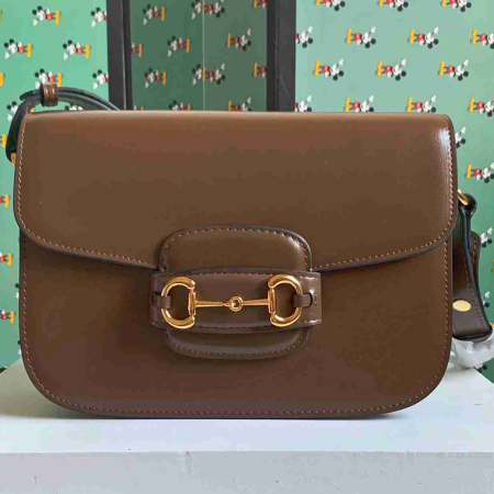 GUCCI 1955 Horsebit Shoulder Bag - Image 14