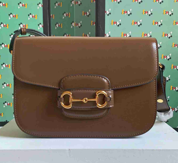 GUCCI 1955 Horsebit Shoulder Bag