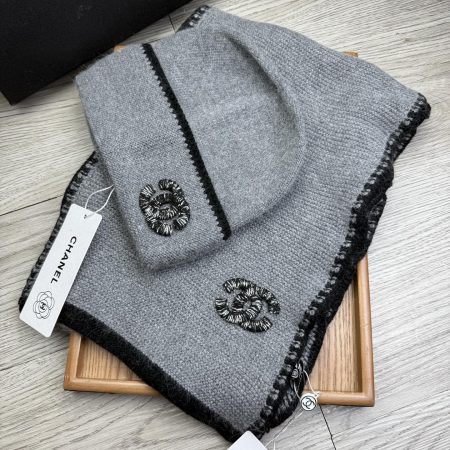 Chanel Winter Hats + Scarves - Image 4