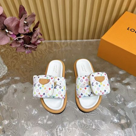 LV x TM Pool Pillow Flat Comfort Mule - Image 5