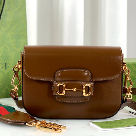 GUCCI 1955 Horsebit Shoulder Bag Mini - Image 11