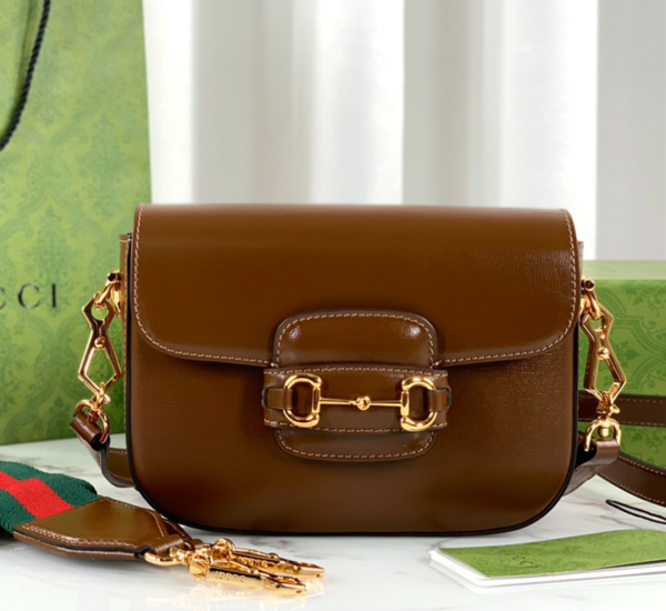 GUCCI 1955 Horsebit Shoulder Bag Mini