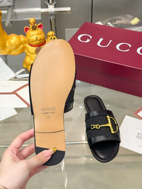 Gucci Horsebit Women Bulk Slide Sandals