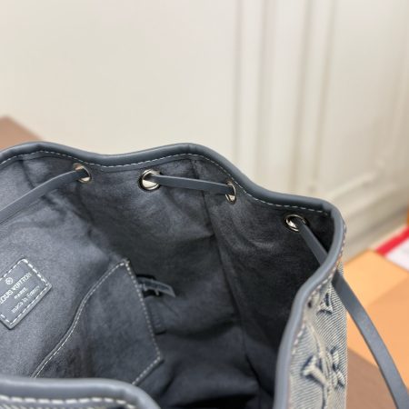 LV Denim Backpack - Image 9