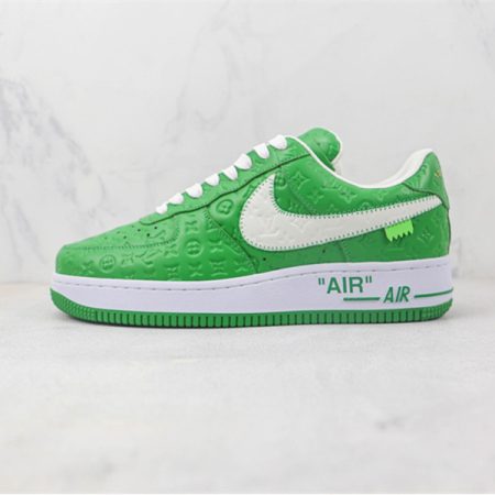 LV x Nike Air Force 1'07 LV8 Low "Green/white/LV Monogram"