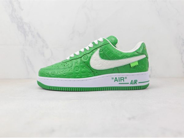 LV x Nike Air Force 1'07 LV8 Low "Green/white/LV Monogram"