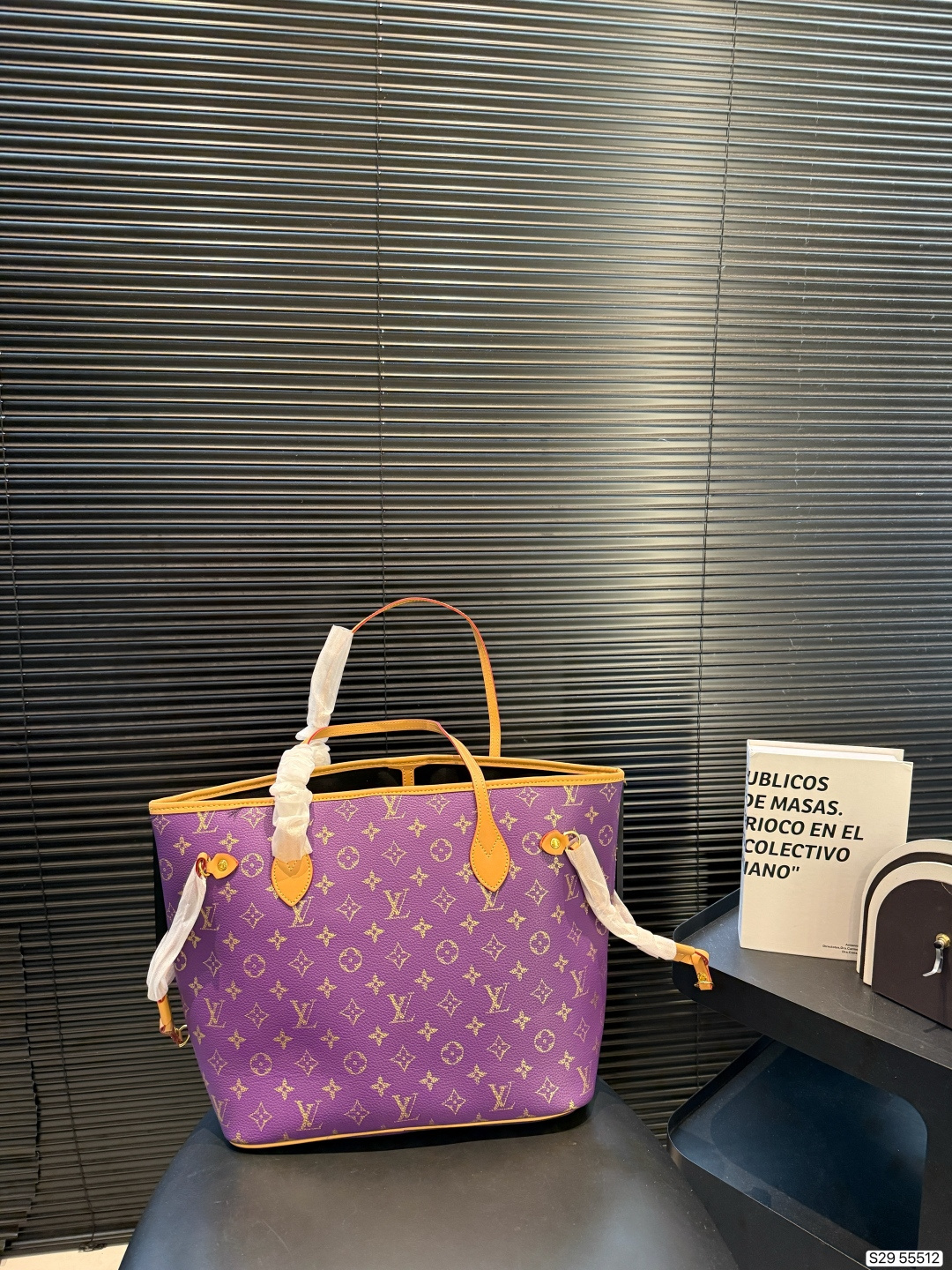 LV Monogram Shopping Bag - Image 10