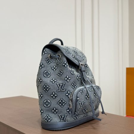 LV Denim Backpack - Image 2