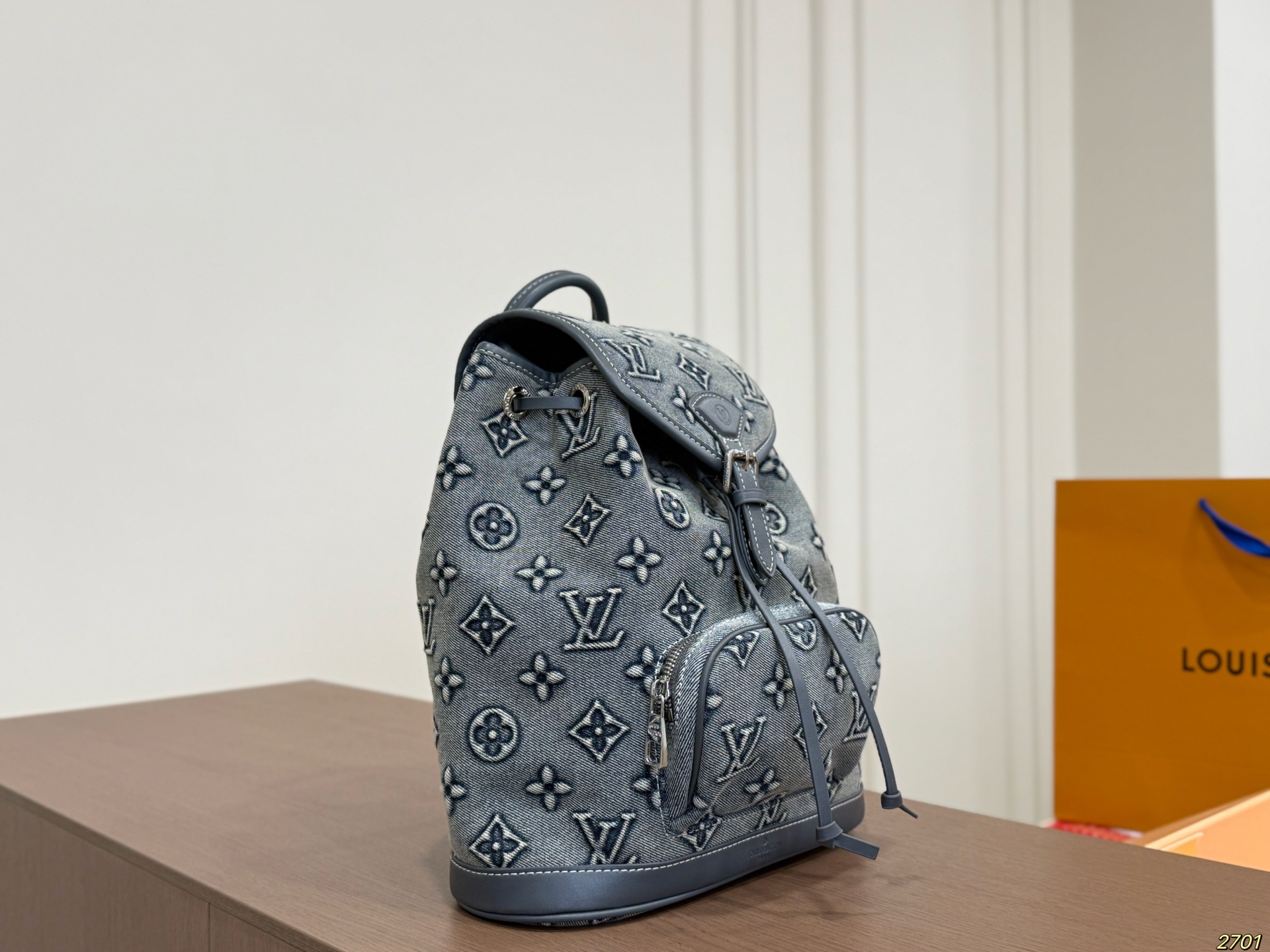 LV Denim Backpack - Image 2