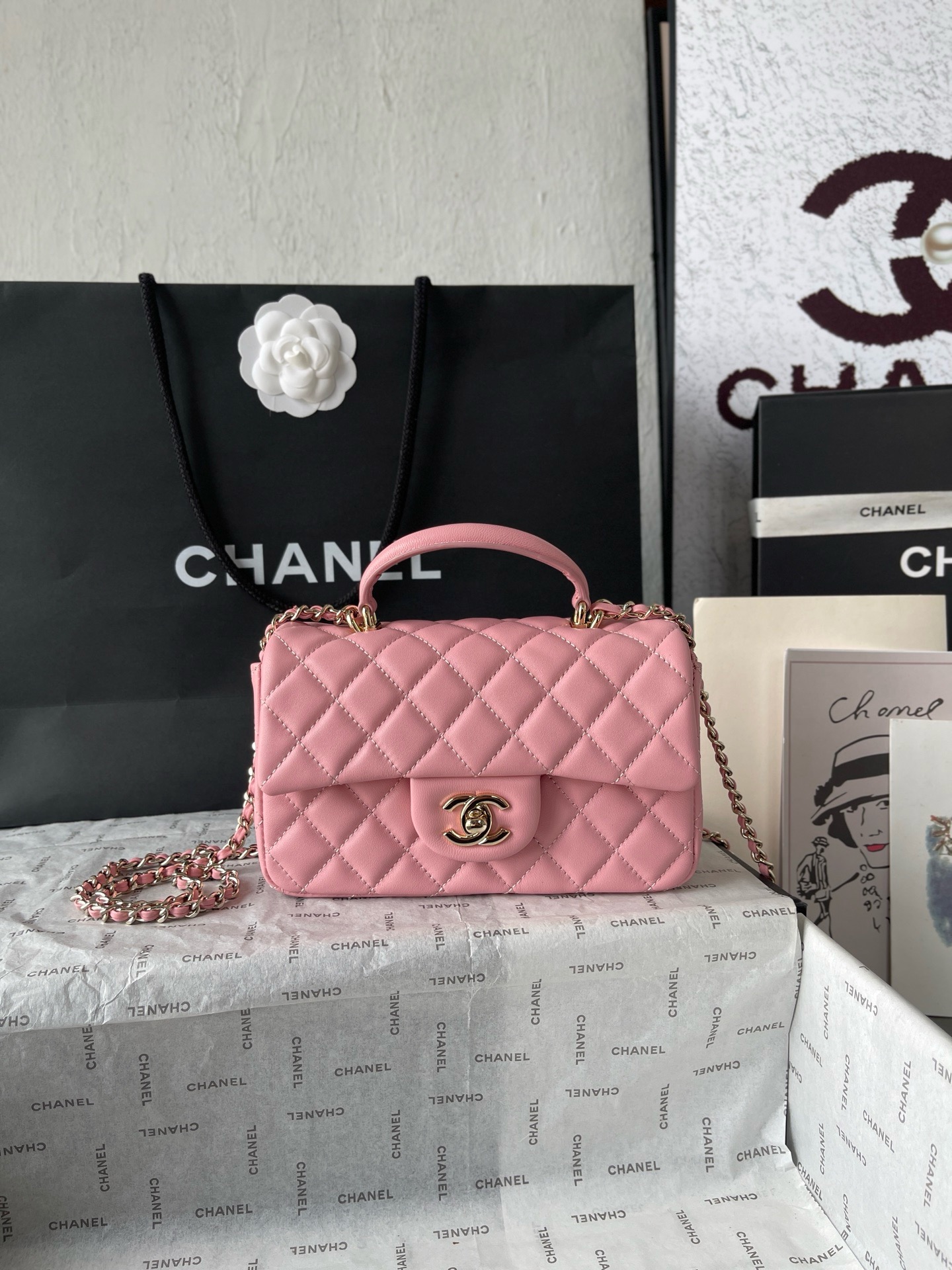 Chanel CF Handbag - Image 9