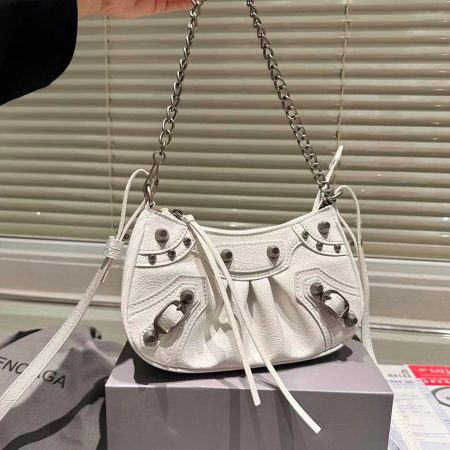 Balenciaga Le Cagole Chain Bag - Image 7