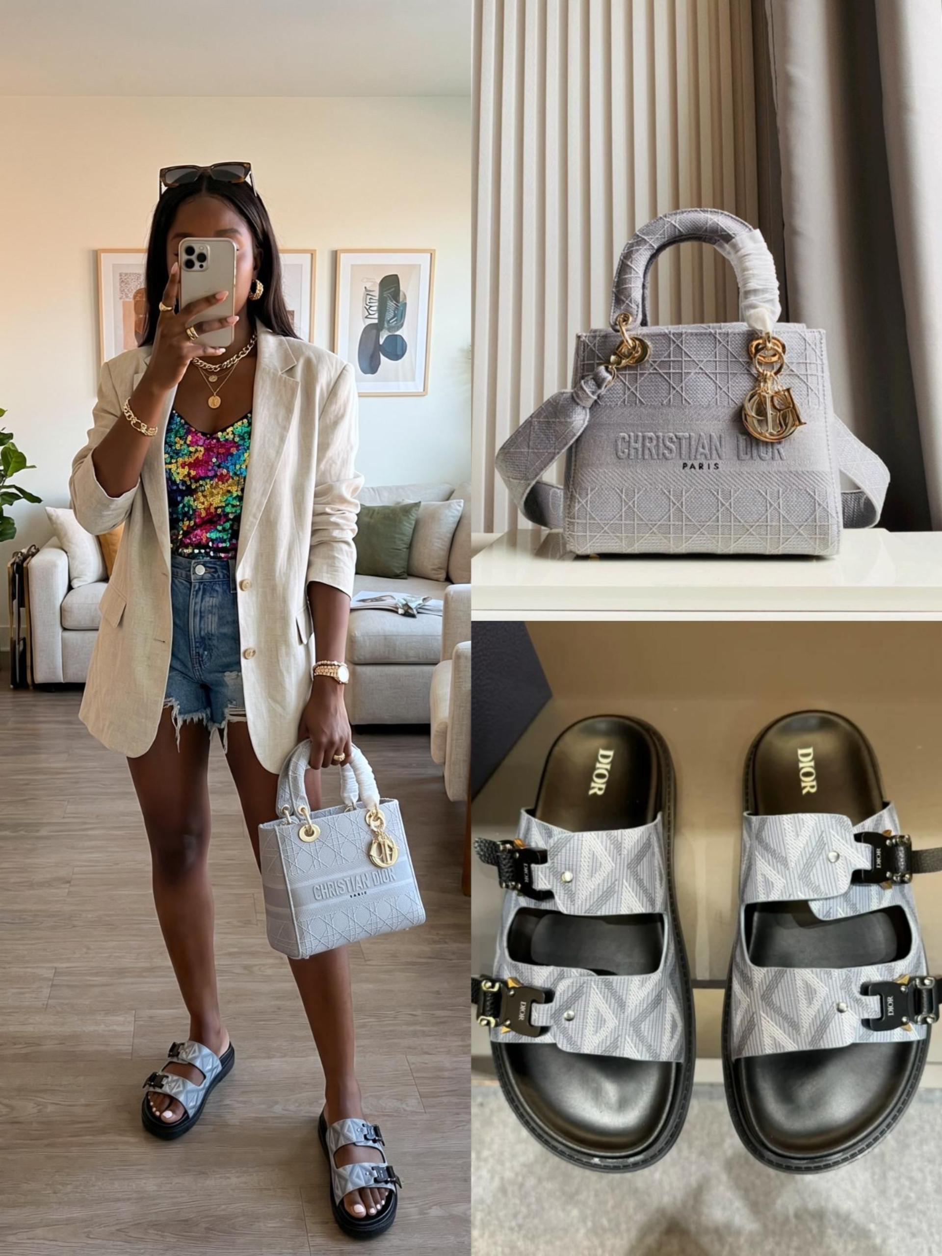 Dior Shoes & Bag Set - Image 1