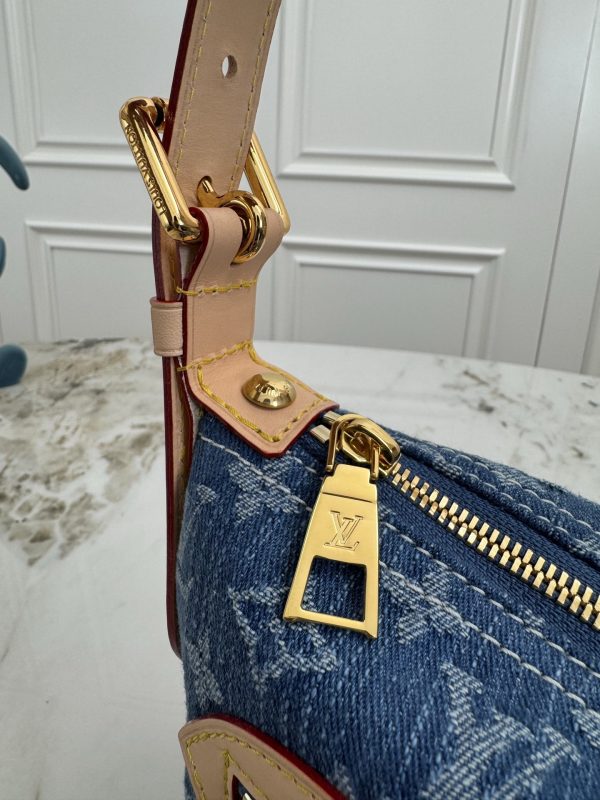 LV Baggy Monogram Denim Bag