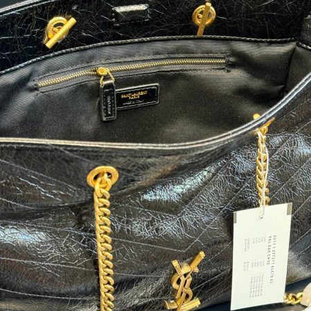 Saint Laurent NIKI Shopping In Vintage Leather - Image 11