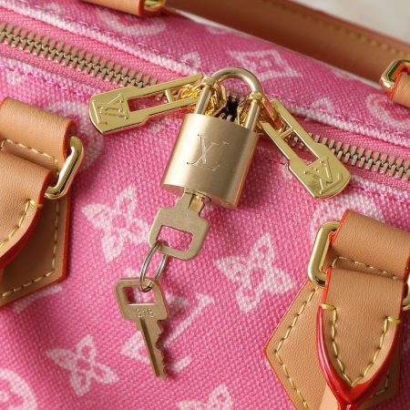 LV Speedy Bandoulière 20 Monogram Anniversary Canvas Bag - Image 12