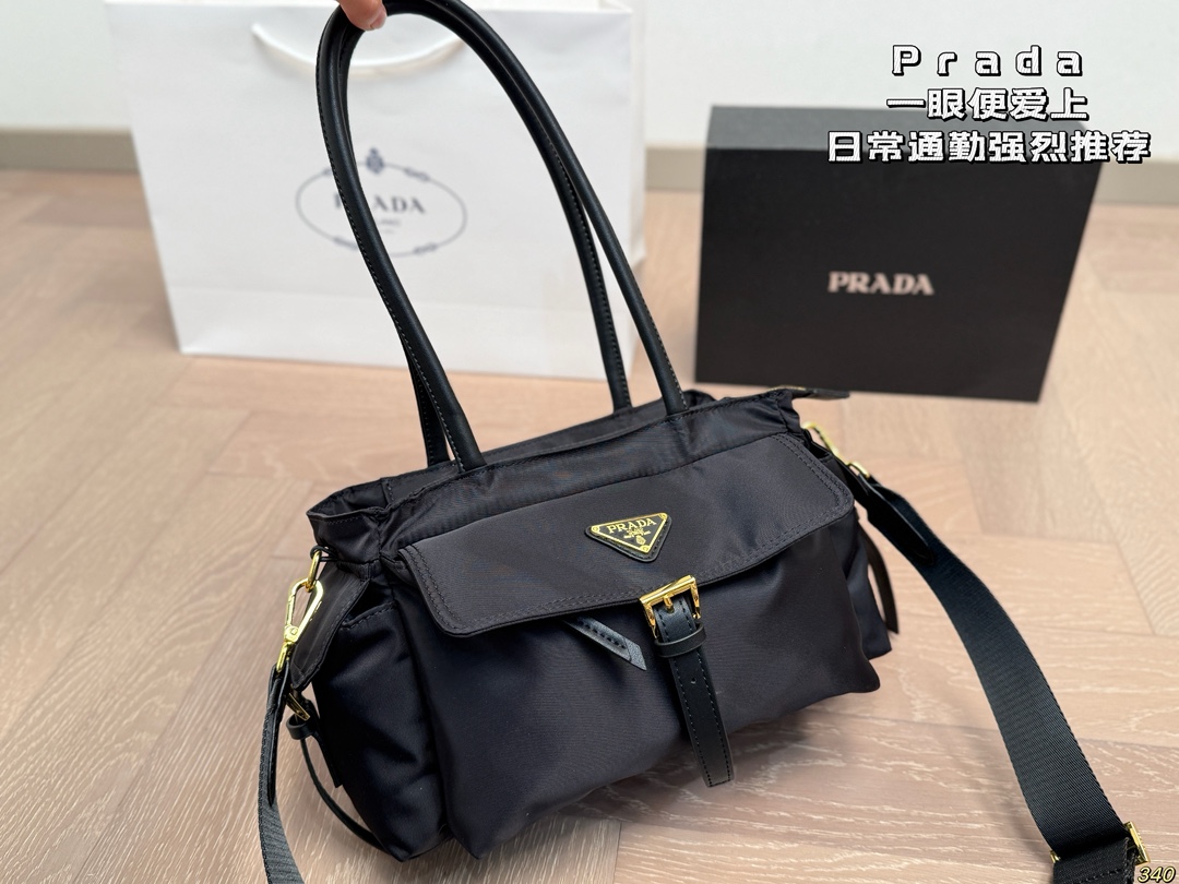 Prada Medium Explore Tote Bag - Image 2